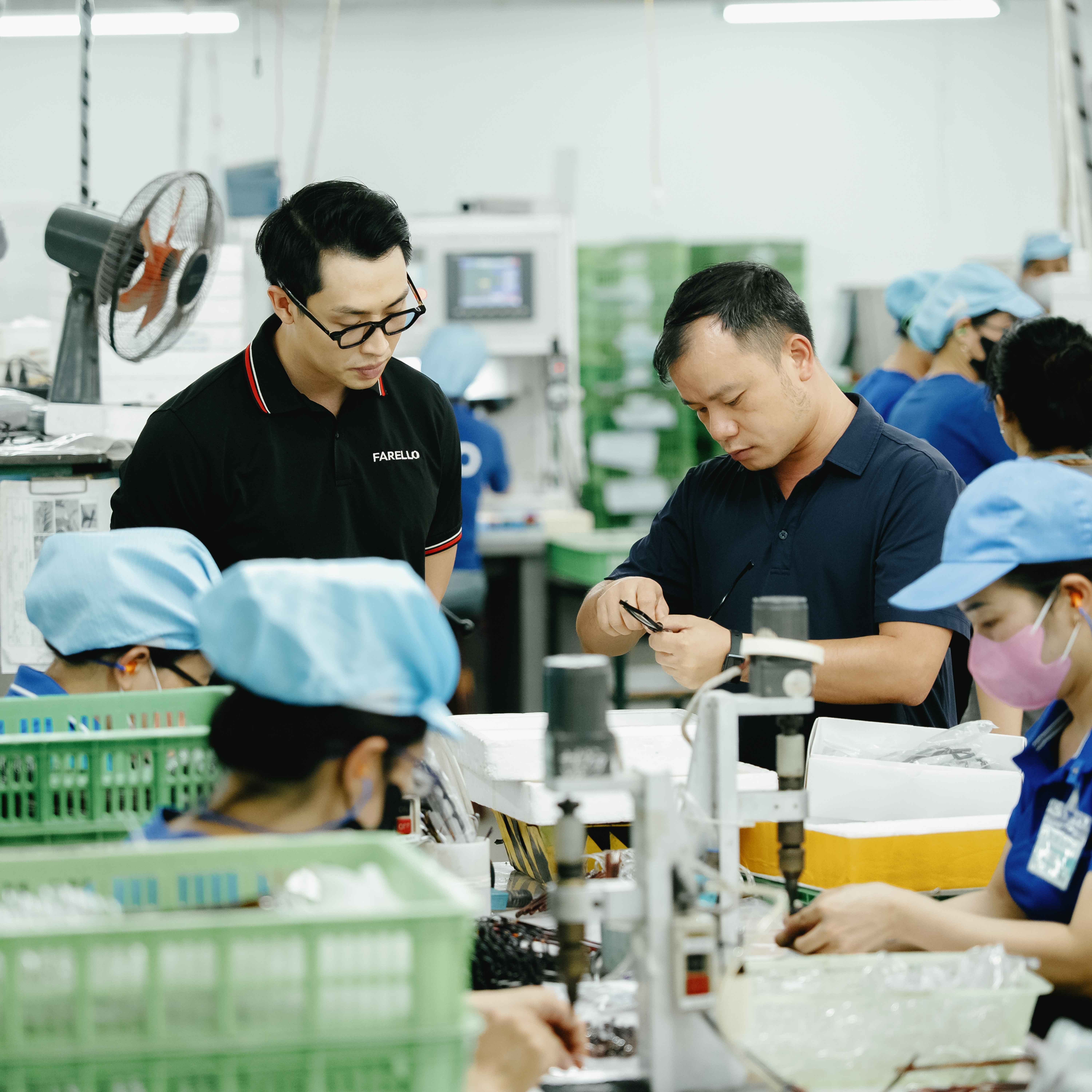 Ảnh nhà máy sản xuất Farello